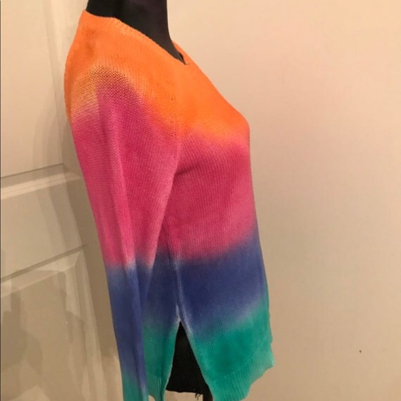Upcycled Dip Dyed Sweater - Picture 2 of 6